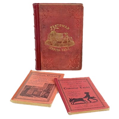 Lot 640 - Cornish tales and poetry. Three works.