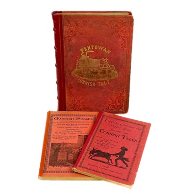 Lot 41 - Cornish tales and poetry. Three works.