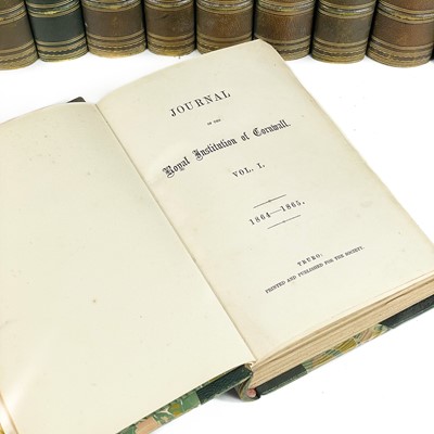 Lot 715 - The Royal Institution of Cornwall