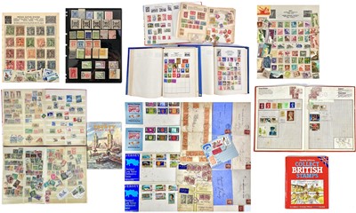 Lot 300 - India Feudatory States, Rare USA Newspapers stamp, Dominica QEII defins. plus covers, albums etc.