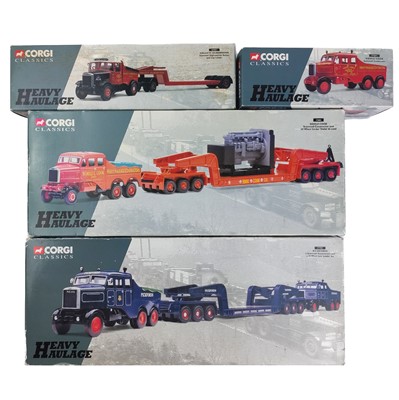 Lot 847 - Corgi Heavy Haulage x4