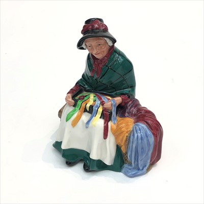 Lot 1469 - A Royal Doulton figure, entitled silks and...