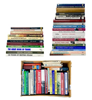 Lot 629 - Transport - Railway Books - various (x in excess of 60 books)