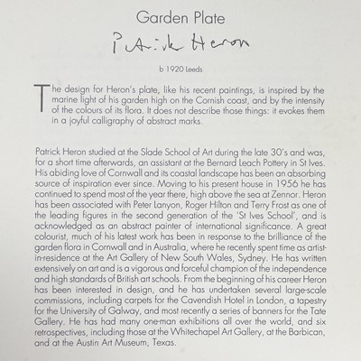 Lot 96 - Patrick HERON (1920-1999)
