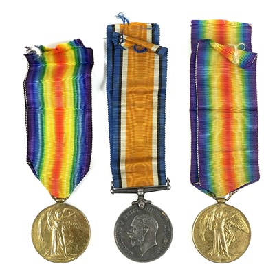 Lot 213 - World War 1 Casualty Medals (x3)