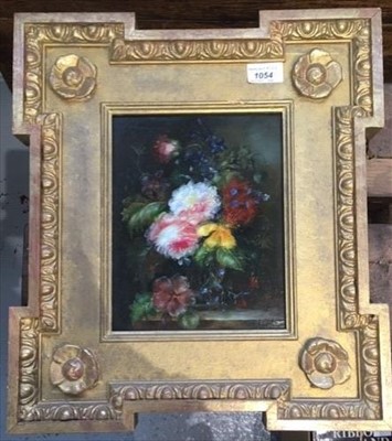 Lot 1054 - In the manner of Jan van HUYSUM Still life of...