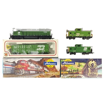 Lot 516 - American Railroads OO/HO scale - Burlington Northern (x6 items)