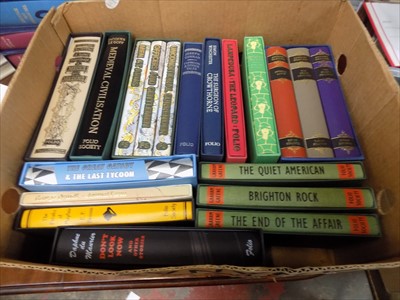 Lot 6 - FOLIO SOCIETY Various in slipcases, very good,...