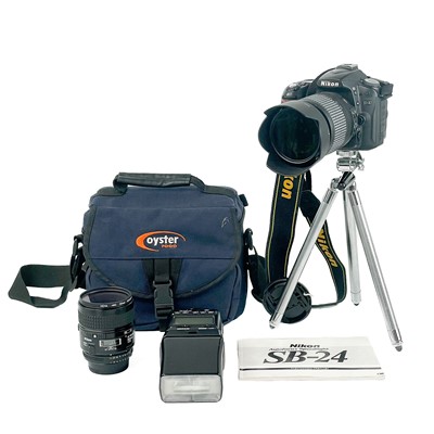 Lot 233 - A Nikon D90 camera.