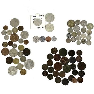Lot 89 - GB and World silver & other coinage 18th century to date