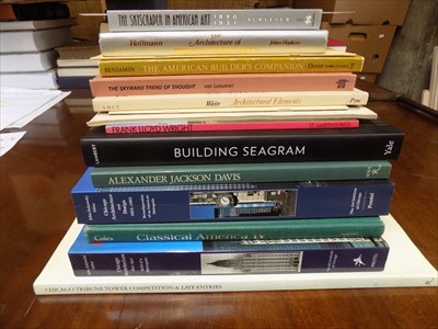 Lot 24 - LAMBERT (PHYLLIS) "Building Seagram" 2013 fine;...