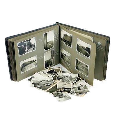 Lot 906 - 1940s Palestine Military & Police Photograph Album