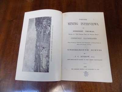 Lot 33 - J.C. BURROW AND HERBERT THOMAS "Cornish Mining...