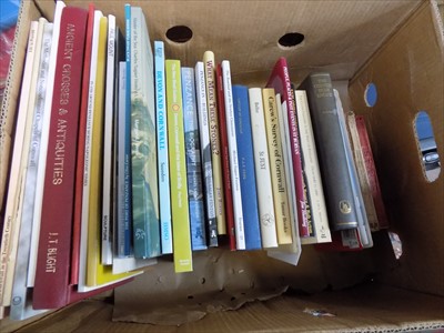 Lot 34 - CORNISH BOOKS Various, box.