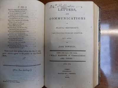 Lot 45 - JOANNA SOUTHCOTT 5 Vols of bound separately...