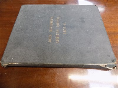 Lot 46 - JOHN DAVIDSON "Notes taken during Travels in...