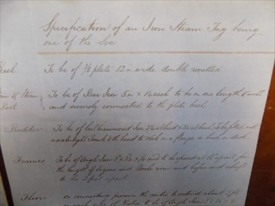 Lot 1222 - TANGYE BROTHERS Important manuscript...