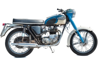 Lot 405 - A 1966 Triumph 3TA 350cc twin-cylinder motorcycle.