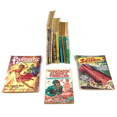 Lot 37 - Issac Asimov, L. Ron Hubbard, A. Bertram Chandler and others, contributors.