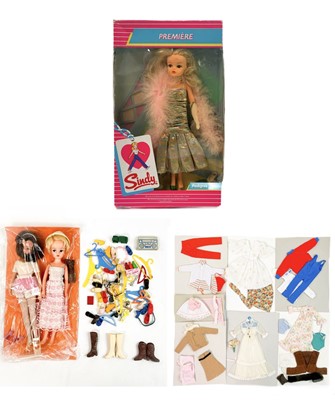 Lot 779 - Sindy Premiere Boxed Doll plus two other un-boxed Sindy dolls with accessories