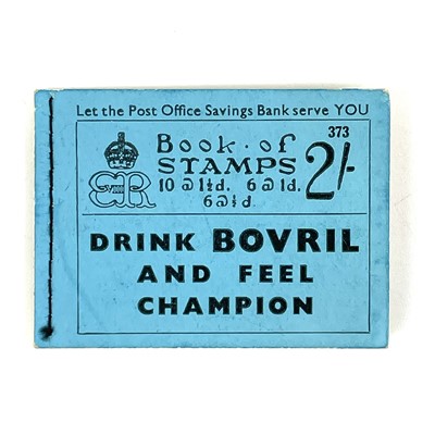 Lot 337 - GB Edward VIII 2/- stamp booklet