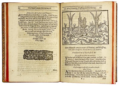 Lot 22 - 'The Country-mans Recreation, or the Art of Planting, Graffing, and Gardening,'