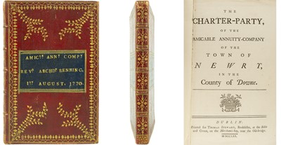 Lot 88 - [Fine Irish binding] The Rev Archdeacon Conway Benning, 1770.