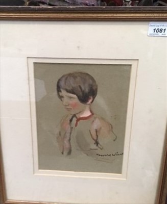 Lot 1081 - English School, 20th Century Portrait of a...