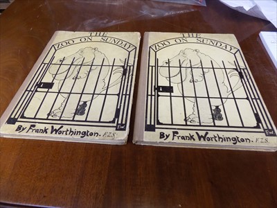 Lot 65 - WORTHINGTON (FRANK). "The Zoo on Sunday." 2...