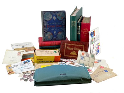 Lot 366 - G.B. & World Stamps albums and loose
