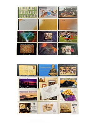 Lot 344 - G.B. Prestige Decimal Stamp Books 1980 - 2000 (x25). Face value in excess of £220