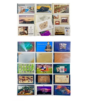 Lot 347 - G.B. Prestige Decimal Stamp Books 1980 - 2000 (x25). Face value in excess of £220