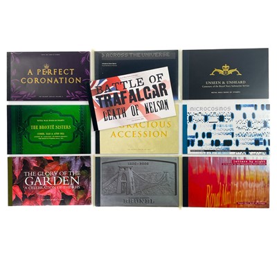 Lot 350 - G.B. Prestige Decimal Stamp Books 2001 - 2006 (x10).  Face value in excess of £205
