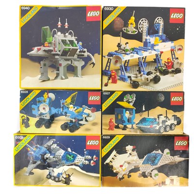 Lot 806 - Lego - Space System - Legoland (x6 larger sets)