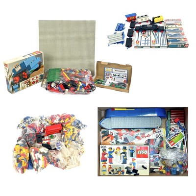 Lot 827 - Lego - 13 kilos of mixed including railway