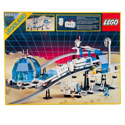 Lot 828 - Lego - Space Trak monorail set 6990 plus extra set 6921