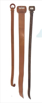 Lot 3098 - Three Mulberry leather belts.