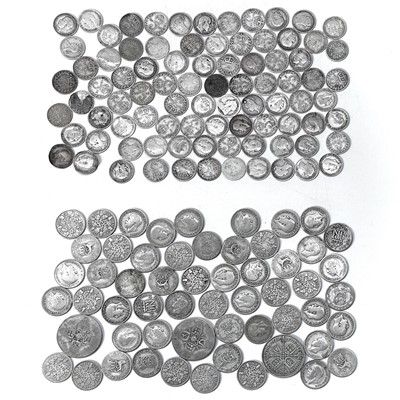 Lot 103 - Great Britain pre 1920 and pre 1947 silver coinage