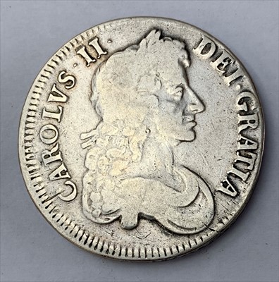 Lot 560D - Crown. Charles II 1680. AVF/VF.