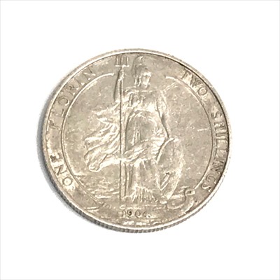 Lot 560I - Florin. 1904 Edward VIII. VF+.
