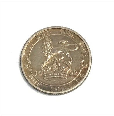 Lot 560J - Shilling. Edward VII 1902. Proof FDC.