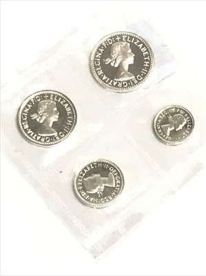Lot 560S - Maundy set. Elizabeth II 1986 unc.