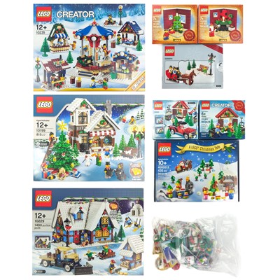 Lot 819A - Lego - Creator / Christmas sets x 3 large and numerous small