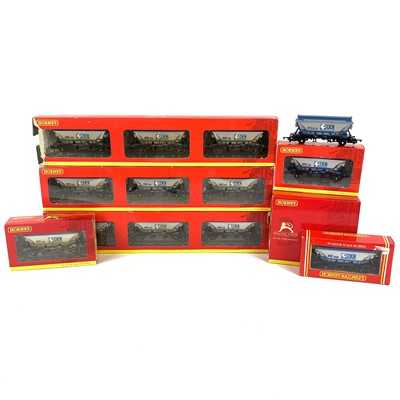 Lot 579 - Cornwall Interest - Hornby "00" English China Clays CDA Hopper Wagons (x16)