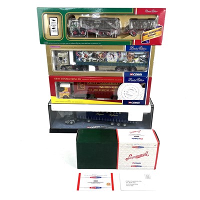 Lot 856 - Corgi 1:50 scale Commercials x5