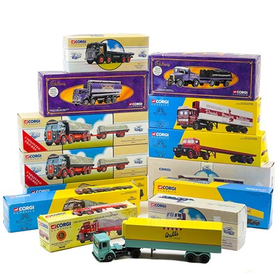 Lot 860 - Corgi Classic Commercials x13