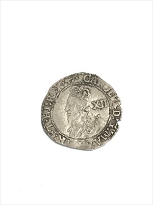 Lot 561P - Charles I shilling. Mint mark anchor very fine.