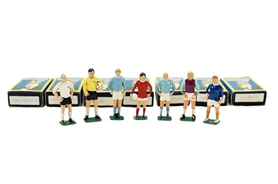 Lot 874 - Keymen Footballers 1970s boxed x7