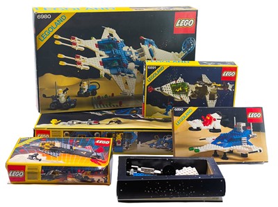 Lot 807 - Lego - Space System - Legoland x6 larger sets