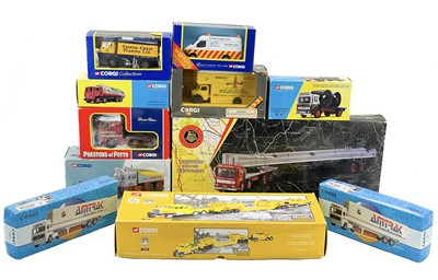 Lot 864 - Corgi misc. commercial vehicles (x11)